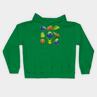 New Zealand’s birds Kids Hoodie